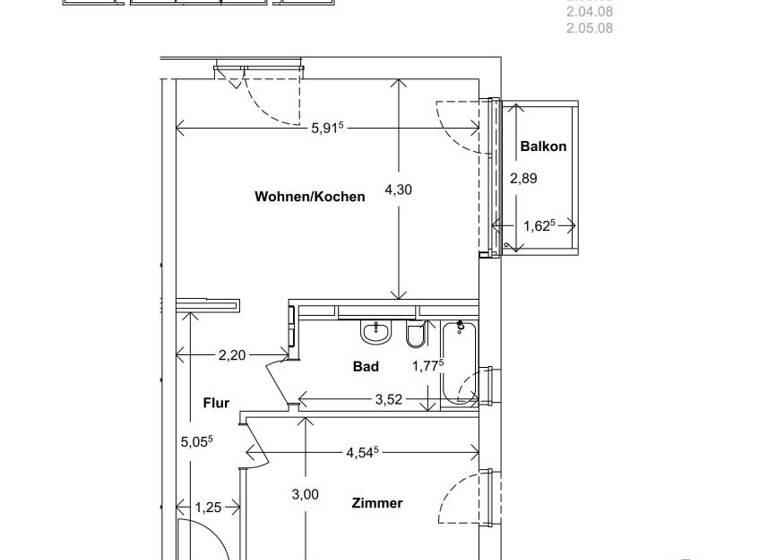 Wohnung zur Miete 1.218 € 2 Zimmer 57,6 m² 4. Geschoss frei ab 01.05.2026 Ifflandstraße 6 Mitte Berlin 10179