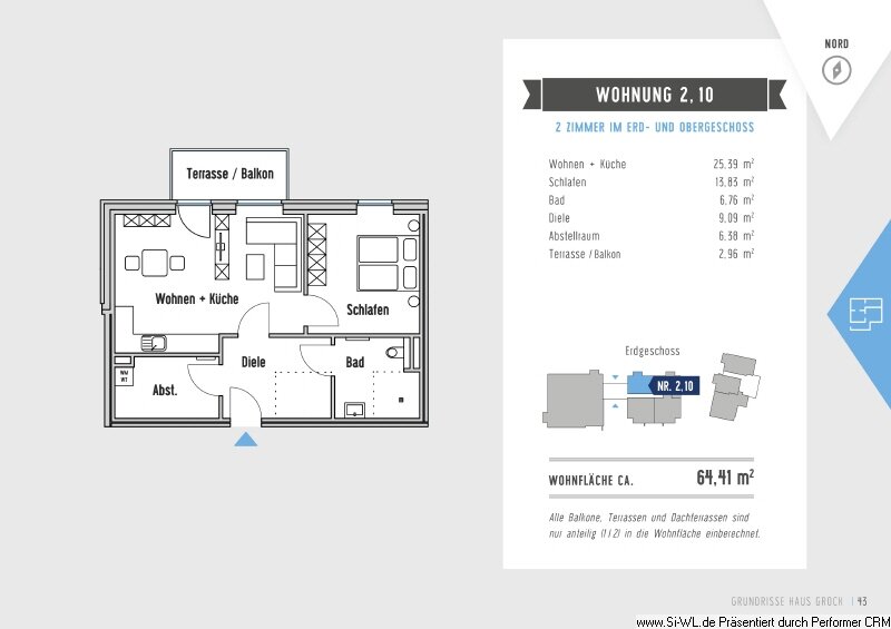 Wohnung zum Kauf provisionsfrei 359.000 € 2 Zimmer 64,4 m²<br/>Wohnfläche 01.03.2025<br/>Verfügbarkeit Am Kamp 5 Meckelfeld Seevetal 21217