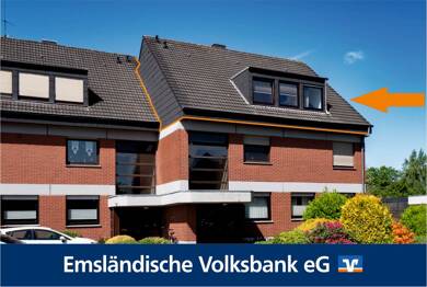 Wohnung zum Kauf 159.000 € 2 Zimmer 78,7 m² Dachgeschoss Esterfeld Meppen 49716