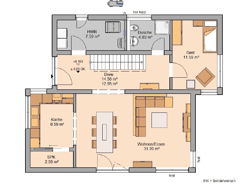 Einfamilienhaus zum Kauf provisionsfrei 896.900 € 6 Zimmer 157 m²<br/>Wohnfläche 896 m²<br/>Grundstück Anspach Neu-Anspach 61267