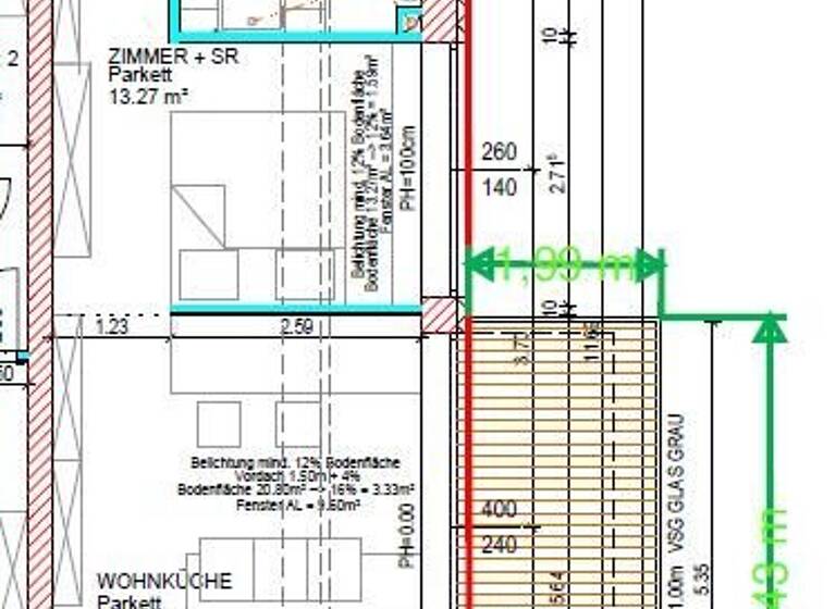 Wohnung zum Kauf - Erstbezug 199.000 € 2 Zimmer 1. Geschoss frei ab sofort Liebenau Graz 8041