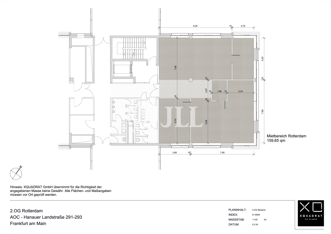 Bürofläche zur Miete provisionsfrei 14,50 € 3.386 m²<br/>Bürofläche ab 145 m²<br/>Teilbarkeit Ostend Frankfurt am Main 60314