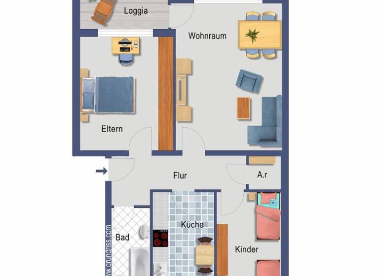 Wohnung zum Kauf provisionsfrei 229.300 € 3 Zimmer 75,1 m² 2. Geschoss Buchholzer Weg 13 Lichtenbroich Düsseldorf 40472