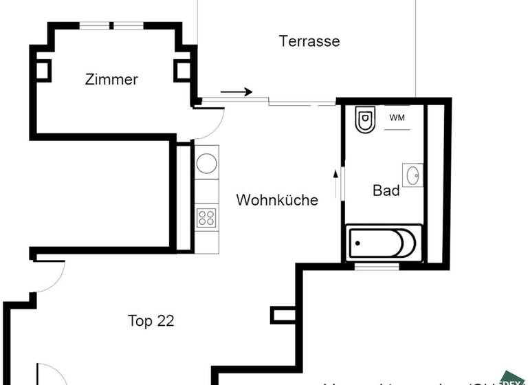 Wohnung zum Kauf - Erstbezug 469.900 € 2 Zimmer 58,6 m² 5. Geschoss Wien 1170