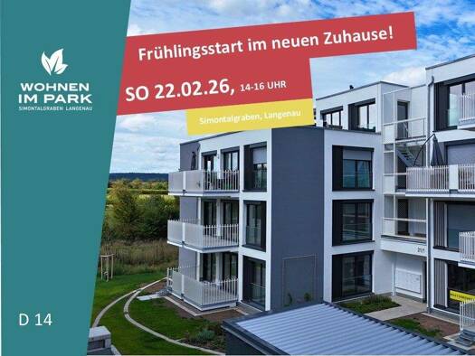 Wohnung zum Kauf - Neubau provisionsfrei 463.900 € 3 Zimmer 89,1 m² 2. Geschoss Am Simontalgraben 23 Langenau 89129