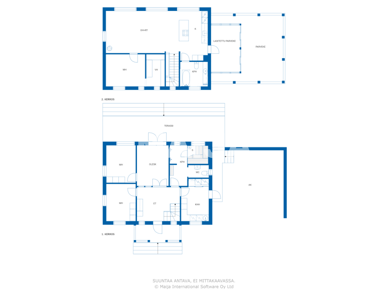 Einfamilienhaus zum Kauf 658.000 € 5 Zimmer 149 m²<br/>Wohnfläche 1.279 m²<br/>Grundstück Kesärannantie 29 Vaasa 65280