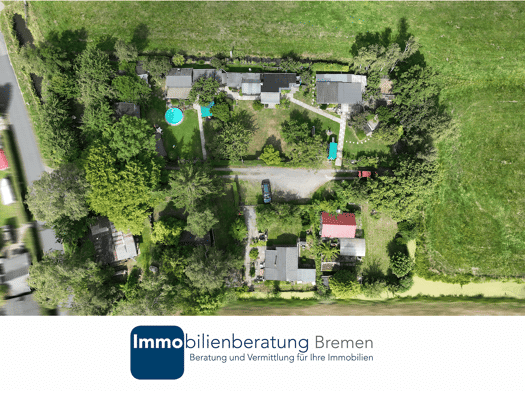 Freizeitgrundstück zum Kauf 51.000 € 3.400 m² Grundstück Blockland West 28357
