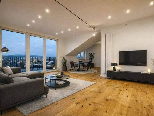 Terrassenwohnung zur Miete - Erstbezug 990 € 2 Zimmer 63 m² Geschoss 4/4 frei ab sofort Veitsbronn Veitsbronn 90587