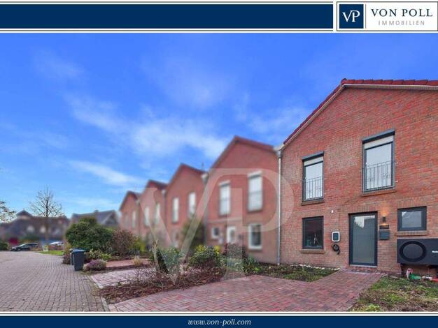 Reihenmittelhaus zum Kauf 339.900 € 4 Zimmer 93,5 m² 206 m² Grundstück Wolthusen Emden - Wolthusen 26725