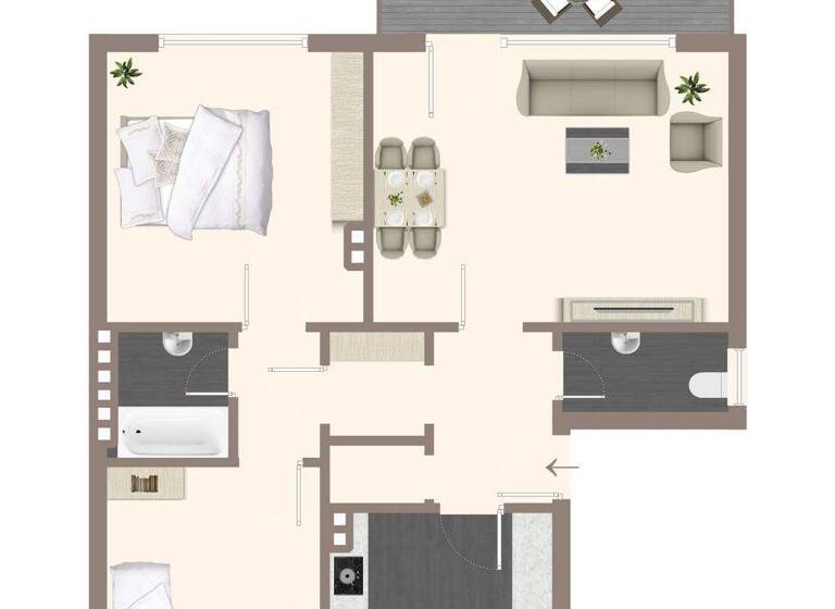 Wohnung zum Kauf 113.000 € 3 Zimmer 66 m² Geschoss 1/3 frei ab sofort Gevelndorf Lüdenscheid 58507