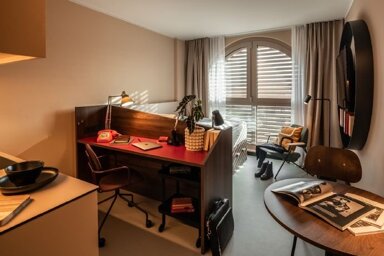 Studio zur Miete Wohnen auf Zeit 1.860 € 1 Zimmer 21 m² Carl-Wery-Straße 35 Neuperlach München 81739