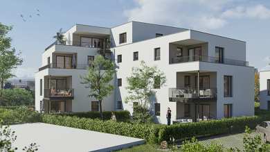 Wohnung zum Kauf - Neubau 410.000 € 2 Zimmer 54 m² EG Basler Landstraße 72 St. Georgen - Nord Freiburg im Breisgau 79111