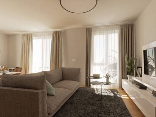 Wohnung zum Kauf - Neubau provisionsfrei 995.000 € 5 Zimmer 117,3 m² Dachgeschoss, 3. Geschoss Philippine-Schulz-Weg 1 Oberrad Frankfurt am Main 60599