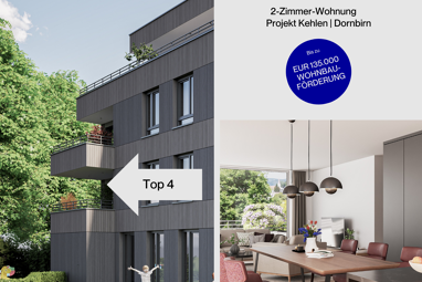 Wohnung zum Kauf provisionsfrei 303.000 € 2 Zimmer 40,2 m² 1. Geschoss Kehlerstraße Dornbirn 6850