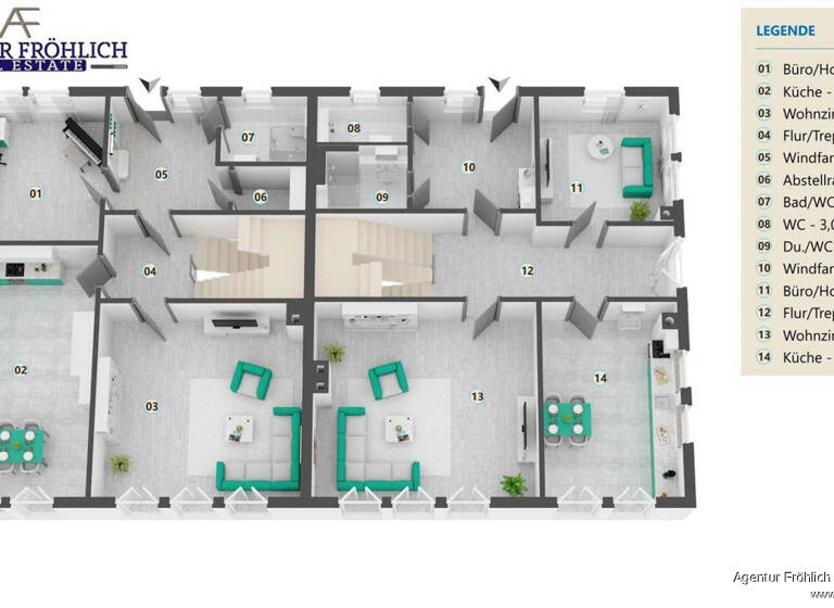 Mehrfamilienhaus zum Kauf 3.750.000 € 18 Zimmer 400 m² 1.201 m² Grundstück Icking 82057