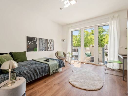 Studio zur Miete 829 € 1 Zimmer 30,8 m² 2. Geschoss Friedrich-Karl-Straße 22 Tempelhof Berlin 12103
