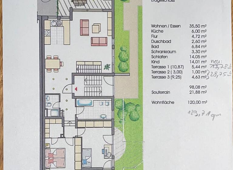 Wohnung zum Kauf provisionsfrei 599.000 € 3,5 Zimmer 130 m²<br/>Wohnfläche Langen 5 Langen 63225