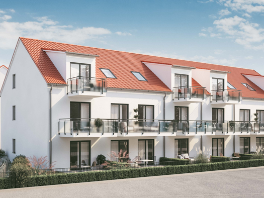 Wohnung zum Kauf - Erstbezug provisionsfrei 407.000 € 2 Zimmer 48,8 m² EG Parkstraße 15 Anzing Anzing 85646