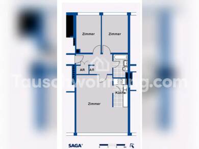 Wohnung zur Miete nur mit Wohnberechtigungsschein Tauschwohnung 477 € 3 Zimmer 81,7 m² 1. Geschoss Alsterdorf Hamburg 22309