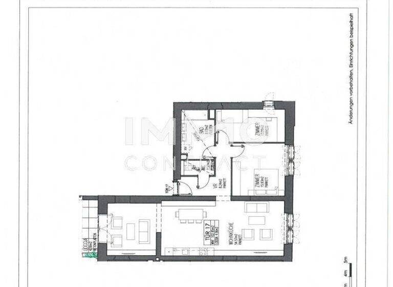 Wohnung zur Miete 800 € 3 Zimmer 103 m² 1. Geschoss Neusiedl am See 7100