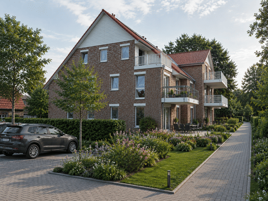 Wohnung zur Miete - Erstbezug 1.105 € 3 Zimmer 70,2 m² 2. Geschoss frei ab 01.12.2026 Lohe 18 a Uetersen 25436