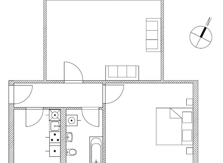 Wohnung zur Miete 470 € 2 Zimmer 62,8 m²<br/>Wohnfläche EG<br/>Geschoss 01.07.2025<br/>Verfügbarkeit Diesterwegstraße 4 Prenzlau Prenzlau 17291