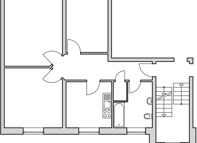 Wohnung zur Miete 455 € 3 Zimmer 81,6 m²<br/>Wohnfläche 1.<br/>Geschoss ab sofort<br/>Verfügbarkeit Schulstr. 28 Steinheim Steinheim 32839