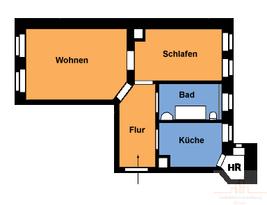 Wohnung zur Miete 390 € 2 Zimmer 56 m²<br/>Wohnfläche 1.<br/>Geschoss Papiermühlstraße 12a Stötteritz Leipzig 04299