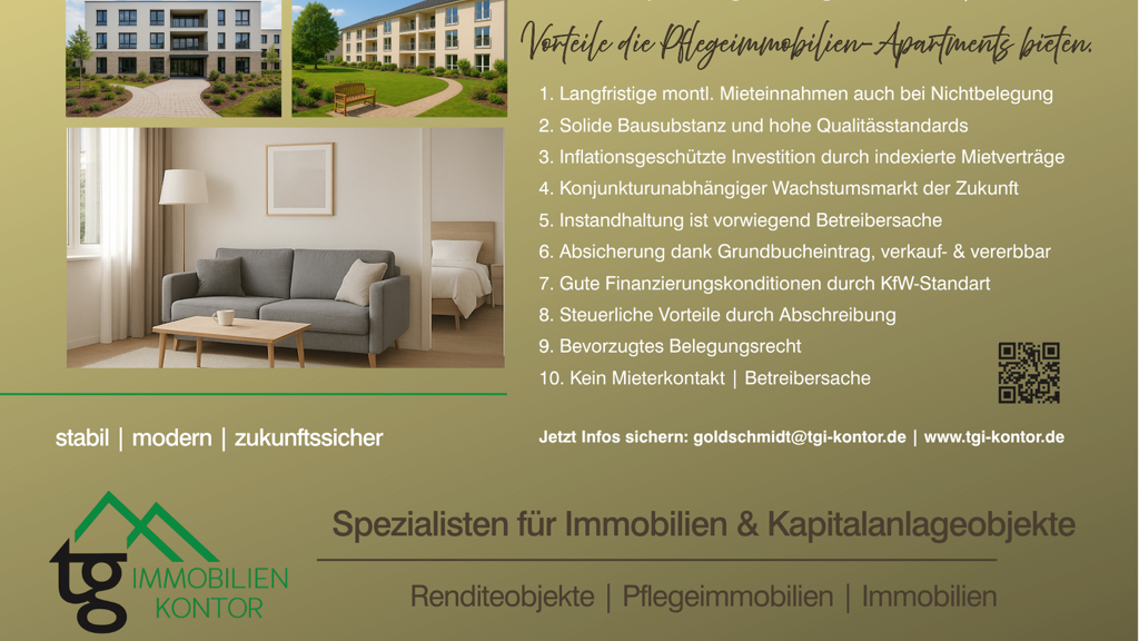 Pflegeheim zum Kauf - Erstbezug provisionsfrei als Kapitalanlage geeignet 239.869 € 50,1 m² Altena 58762