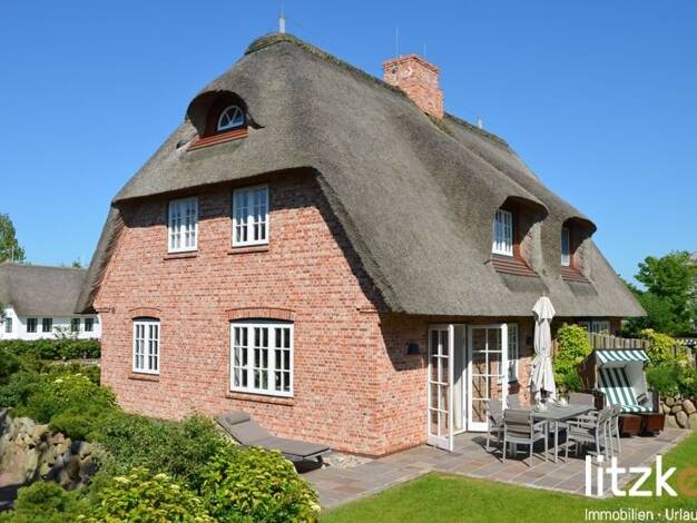 Doppelhaushälfte zum Kauf 2.250.000 € 5 Zimmer 134 m² 384 m² Grundstück Morsum Sylt / Morsum 25980