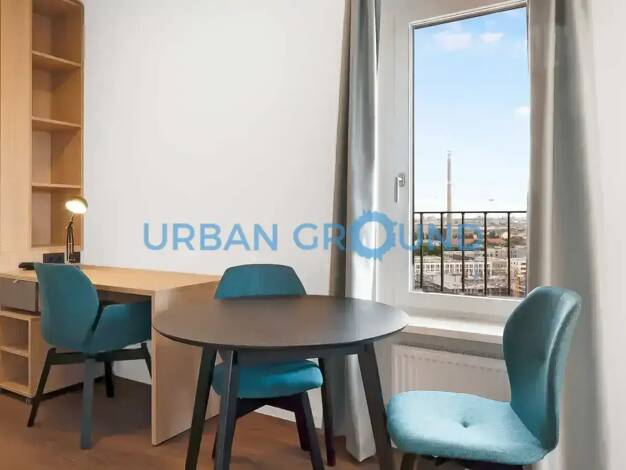 Studio zur Miete 1.000 € 2 Zimmer 30 m² 11. Geschoss frei ab 01.02.2026 Lehrter Straße Moabit Berlin 10557