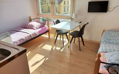 WG-Zimmer zur Miete Wohnen auf Zeit 850 € 14 m² frei ab 31.05.2025 Bahnhofplatz 0 Kornwestheim Kornwestheim 70806