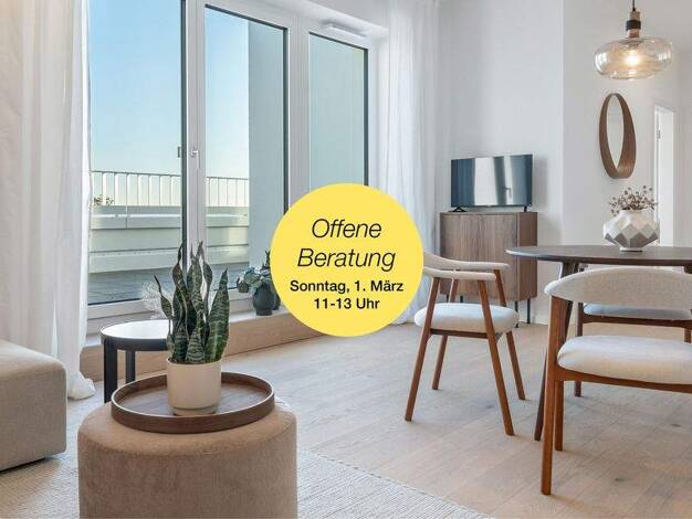 Penthouse zum Kauf - Neubau provisionsfrei 431.000 € 2 Zimmer 57,1 m² 4. Geschoss Bürgerstraße 53 Britz Berlin 12347