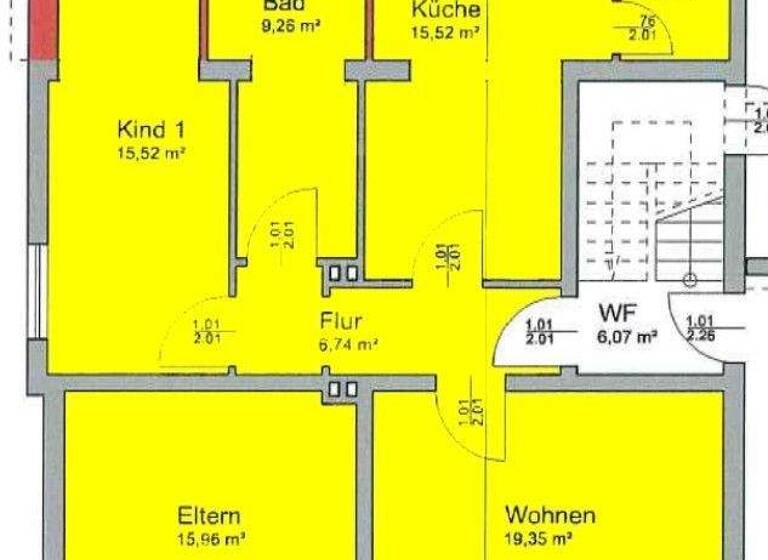 Wohnung zur Miete 750 € 3 Zimmer 85 m² EG frei ab 01.03.2026 Accum Schortens 26419