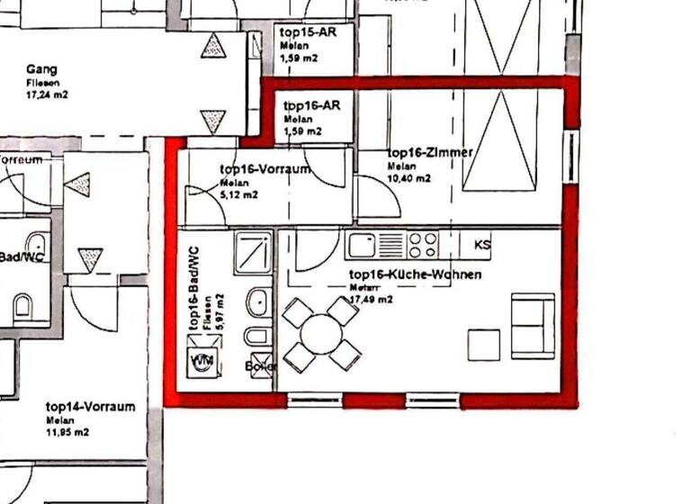 Wohnung zur Miete 409 € 2 Zimmer Sankt Leonhard Graz 8010