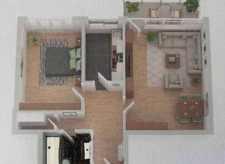 Wohnung zur Miete 815 € 2 Zimmer 60 m² St. Gertrud Lübeck 23566