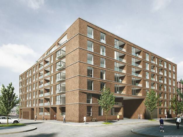 Wohnung zum Kauf - Erstbezug provisionsfrei 278.700 € 2 Zimmer 51 m² Gaarden-Ost Kiel 24143