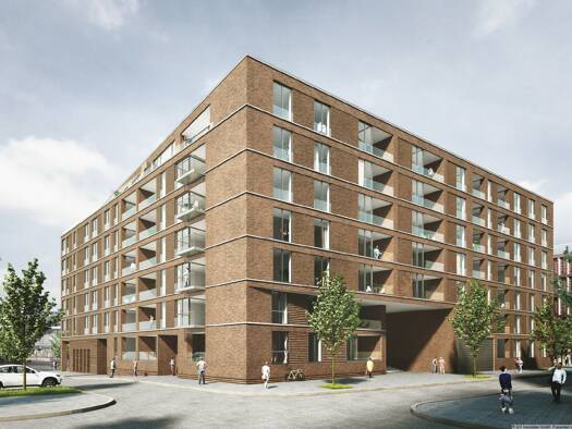 Wohnung zum Kauf - Erstbezug provisionsfrei 278.700 € 2 Zimmer 51 m² Gaarden-Ost Kiel 24143