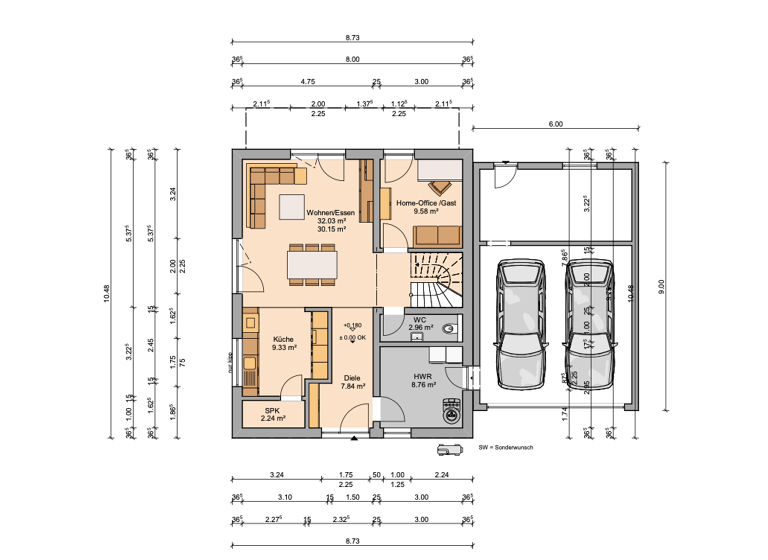 Einfamilienhaus zum Kauf provisionsfrei 342.995 € 5 Zimmer 141 m² 678 m² Grundstück Blankenhagen Moringen 37186