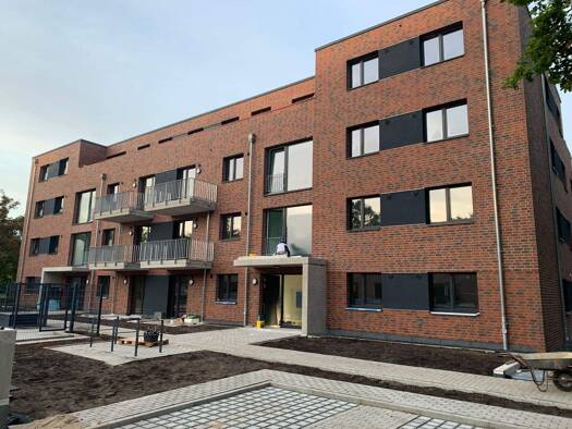 Terrassenwohnung zur Miete nur mit Wohnberechtigungsschein 343 € 2 Zimmer 55 m² EG frei ab sofort Harkshörner Weg 2 Harksheide Norderstedt 22844