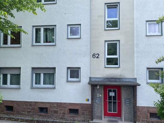 Wohnung zur Miete nur mit Wohnberechtigungsschein 447 € 3 Zimmer 62,1 m² 1. Geschoss frei ab sofort Großseelheimer Straße 62 Marburg Marburg 35039
