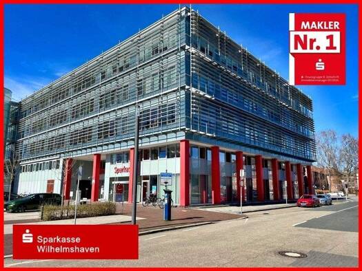 Büro zur Miete provisionsfrei 714 m² Bürofläche Innenstadt Wilhelmshaven 26382