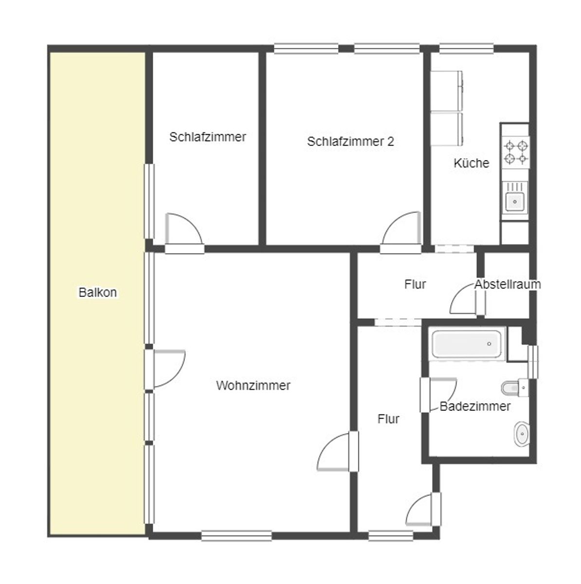 Immobilie zum Kauf als Kapitalanlage geeignet 69.000 € 3 Zimmer 82 m²<br/>Fläche Bündheim Bad Harzburg 38667