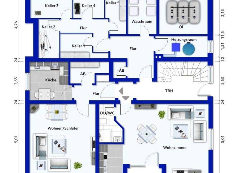 Haus zum Kauf 675.000 € 12 Zimmer 350 m² 650 m² Grundstück Bad Soden Bad Soden-Salmünster 63628