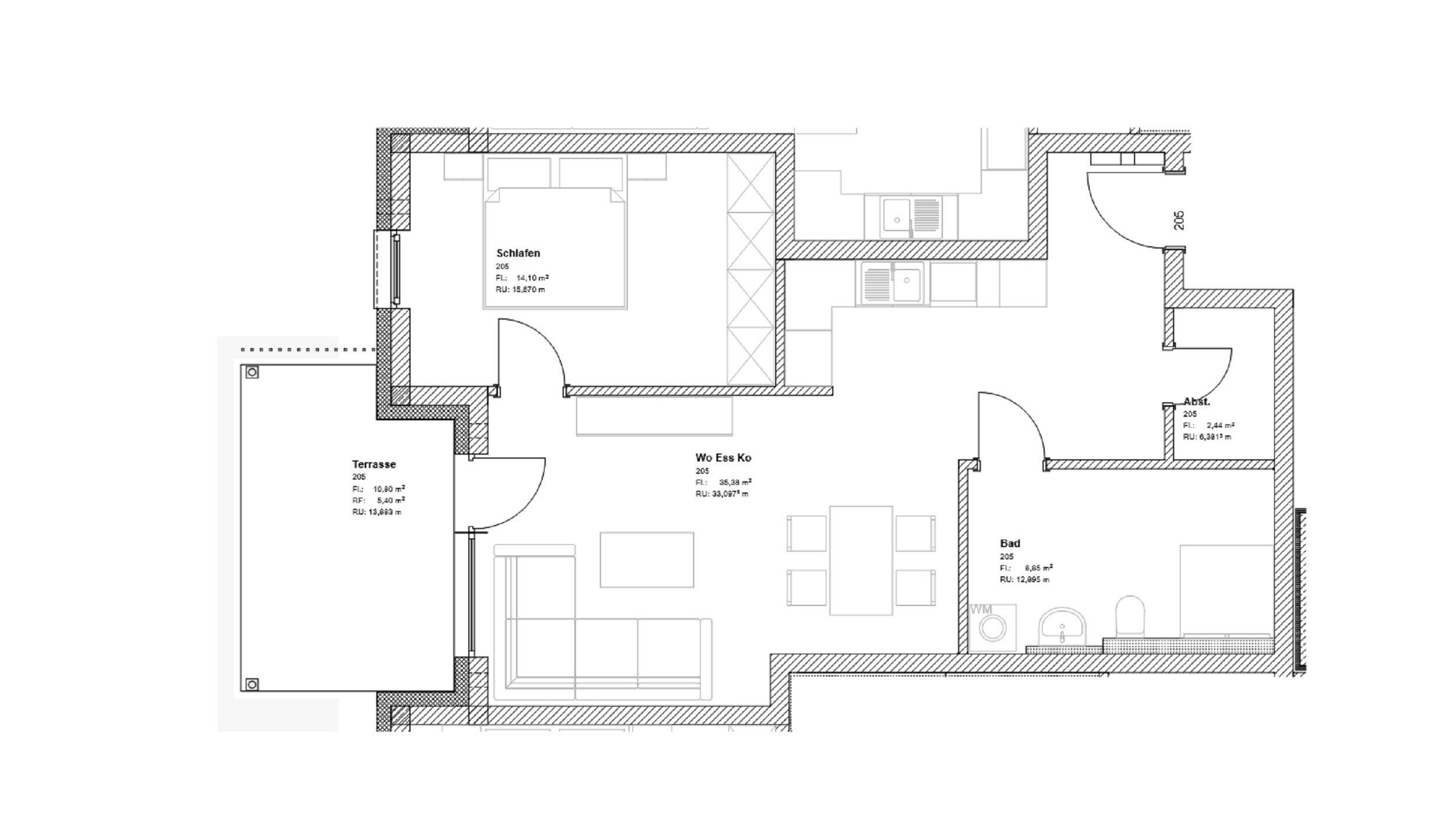 Wohnung zur Miete 750 € 2 Zimmer 65,5 m²<br/>Wohnfläche 2.<br/>Geschoss ab sofort<br/>Verfügbarkeit Zufuhrstr. 5 Gunzenhausen Gunzenhausen 91710