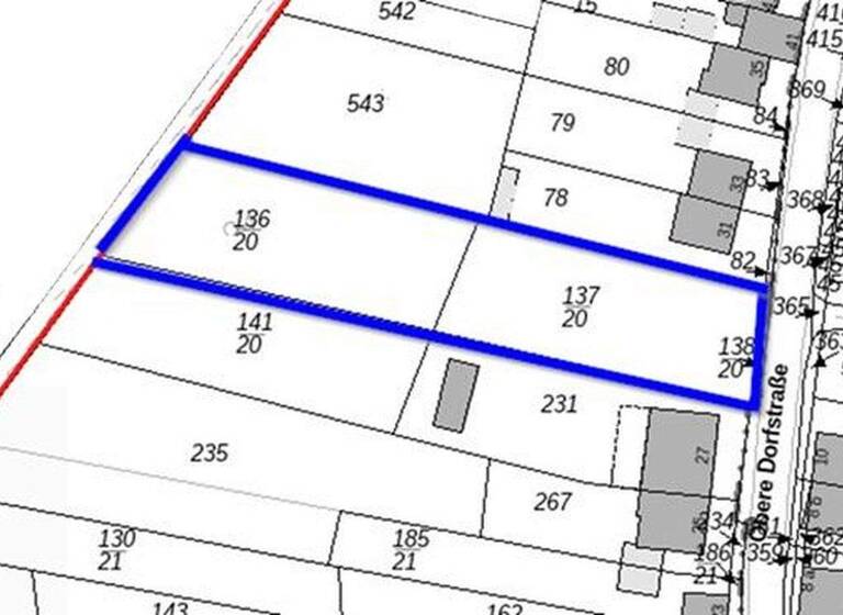Grundstück zum Kauf provisionsfrei 690.000 € 2.189 m² Grundstück Obere Dorfstraße 29 Bocklemünd/Mengenich Köln 50829