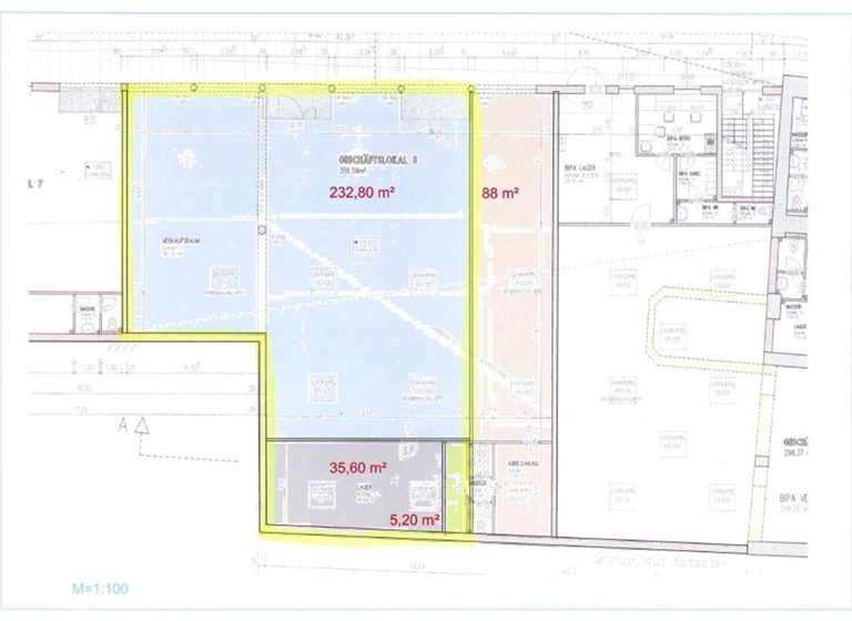 Verkaufsfläche zur Miete 10,96 € 273,6 m² Verkaufsfläche Kirchdorf an der Krems 4560