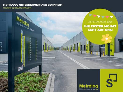 Lagerhalle zur Miete - Erstbezug provisionsfrei 1.750 € 152 m² Lagerfläche Roisdorf Bornheim 53332