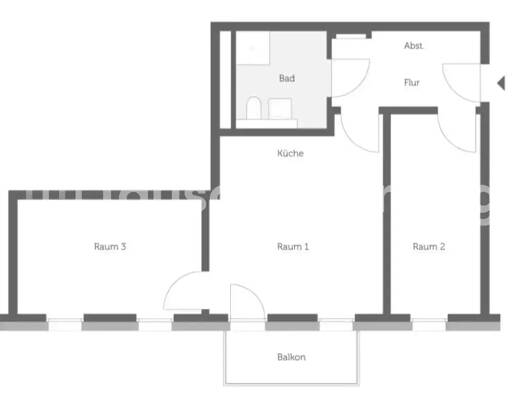Wohnung zur Miete Tauschwohnung 754 € 3 Zimmer 64 m² 2. Geschoss Charlottenburg Berlin 10587