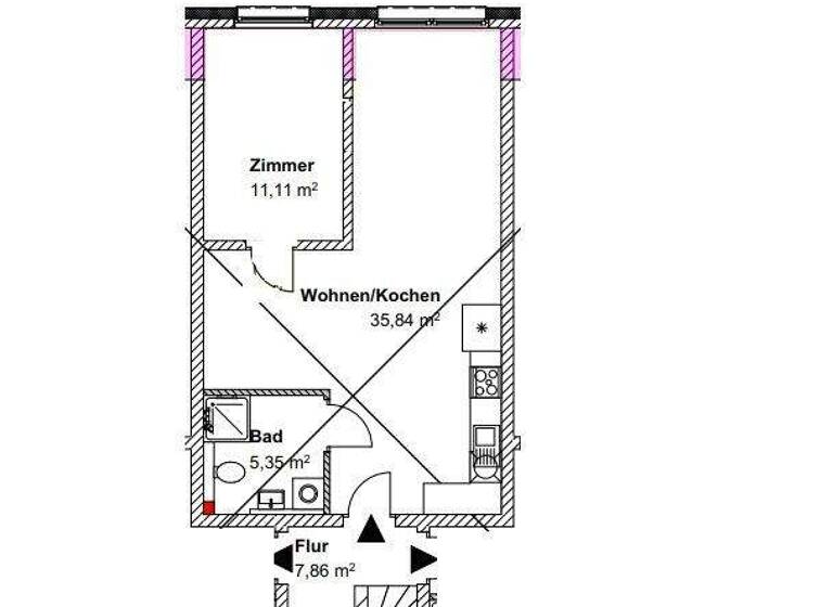 Studio zur Miete - Erstbezug 1.034 € 2 Zimmer 53 m² Neugraben-Fischbek Hamburg 21149
